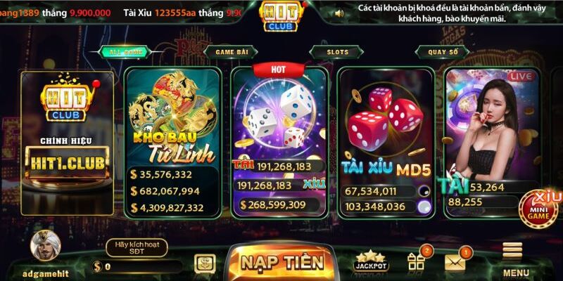 Ưu điểm nổi trội của cồng game hitclub